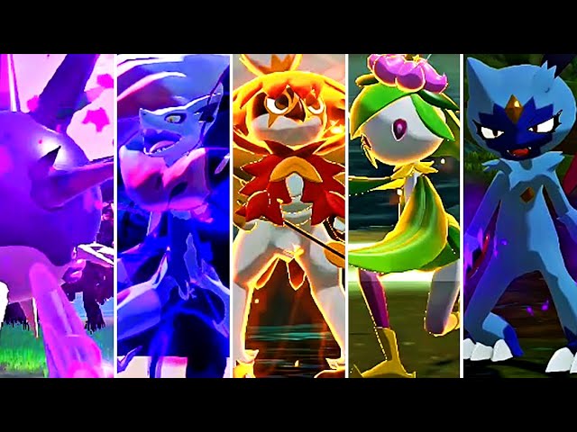 Pokémon Ultra Sun / Moon - All Ultra Beasts + Signature Moves 