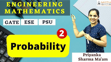 Probability I Engineering Mathematics by Priyanka Sharma Mam
