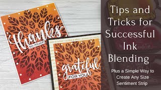 Imagine Crafts | Fall Inspired Cards Using Versafine Clair Inks
