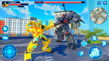 Robot Car Transform Hero Battle Fight 3D Games 2025 - Android Gameplay