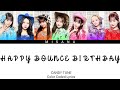 CANDY TUNE - HAPPY BOUNCE BIRTHDAY | Color Coded Lyrics (KAN/ROM/ENG/INDO)