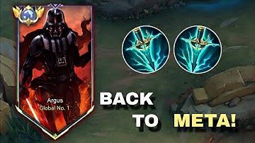FINALLY ARGUS ONE-SHOT BUILD IS BACK!! BEST BRUTAL DAMAGE FOR ARGUS (please try)