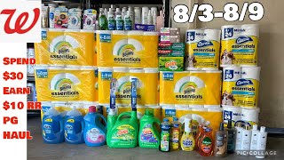 Walgreens haul 8/3-8/9 || hot week for PG items || Rolling RR and wags cash for super low OOP