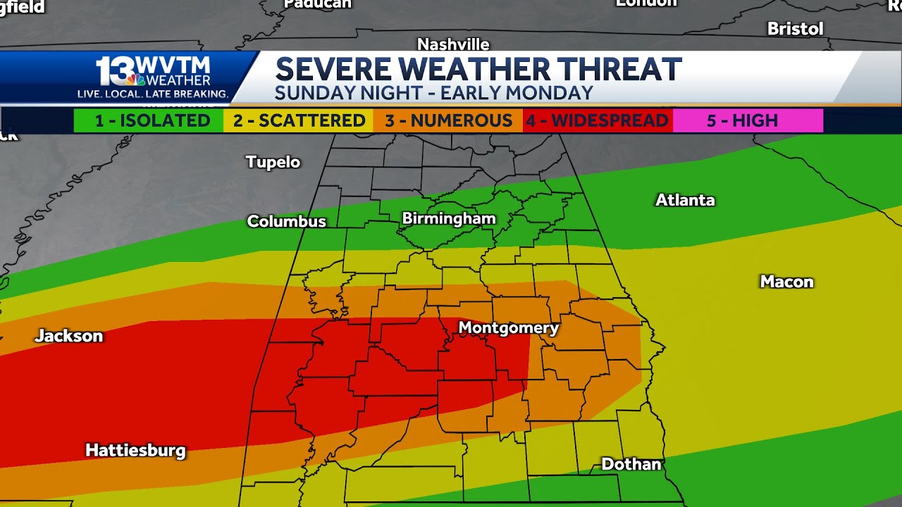 Impact Day: severe storms with large hail, high wind gusts and ...