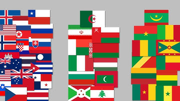 The Most Common Flag Color Combinations - Flag Animation