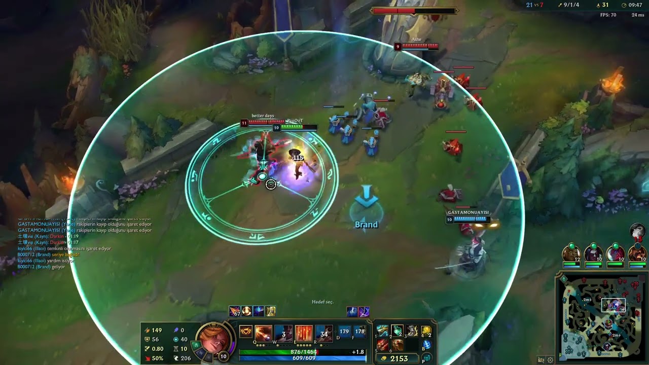 Miss Fortune VS Ashe