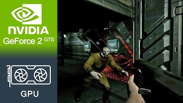 Doom 3 Gameplay GeForce 2 GTS
