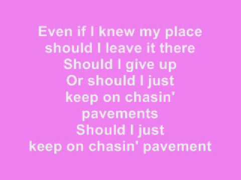 Download Music Adele Chasing Pavements Karaoke
