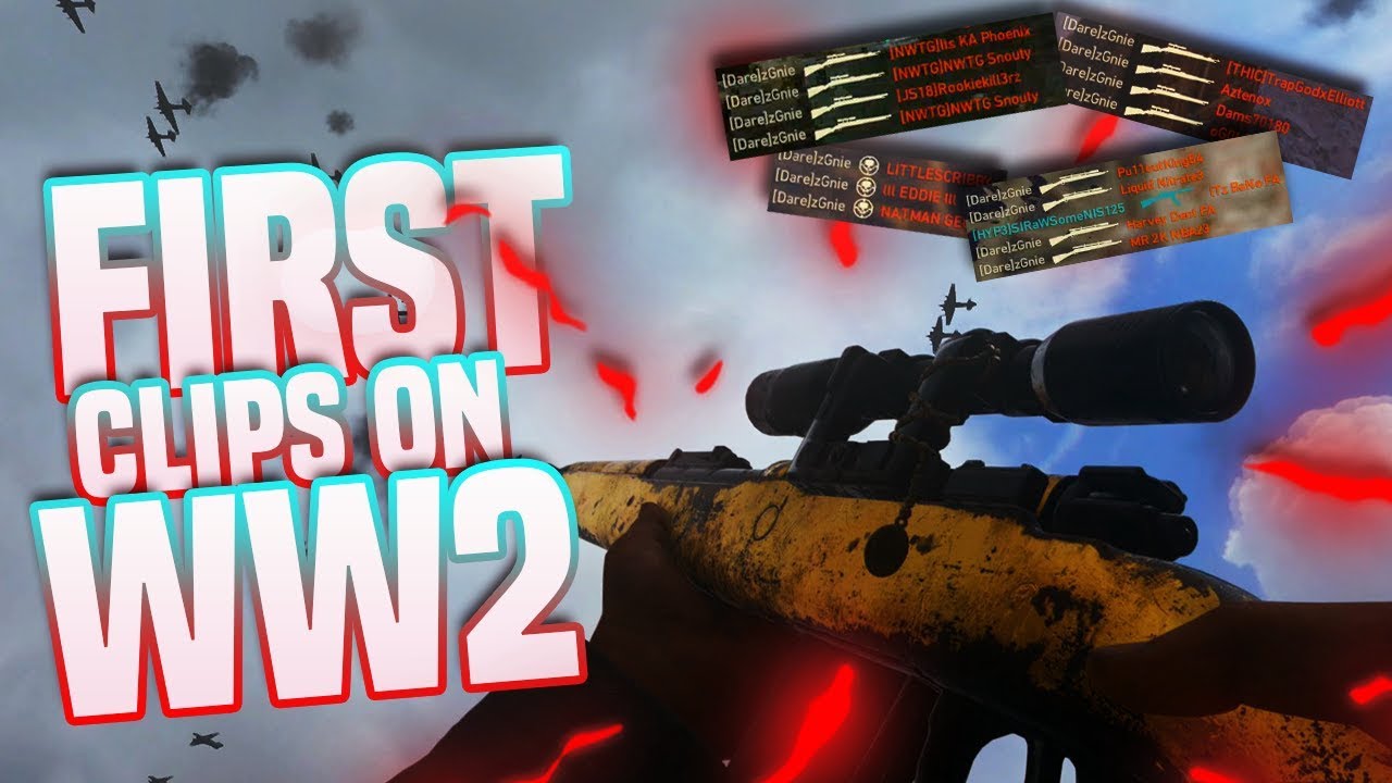FIRST CLIPS ON WW2 - PC ONLY (WW2 Montage)