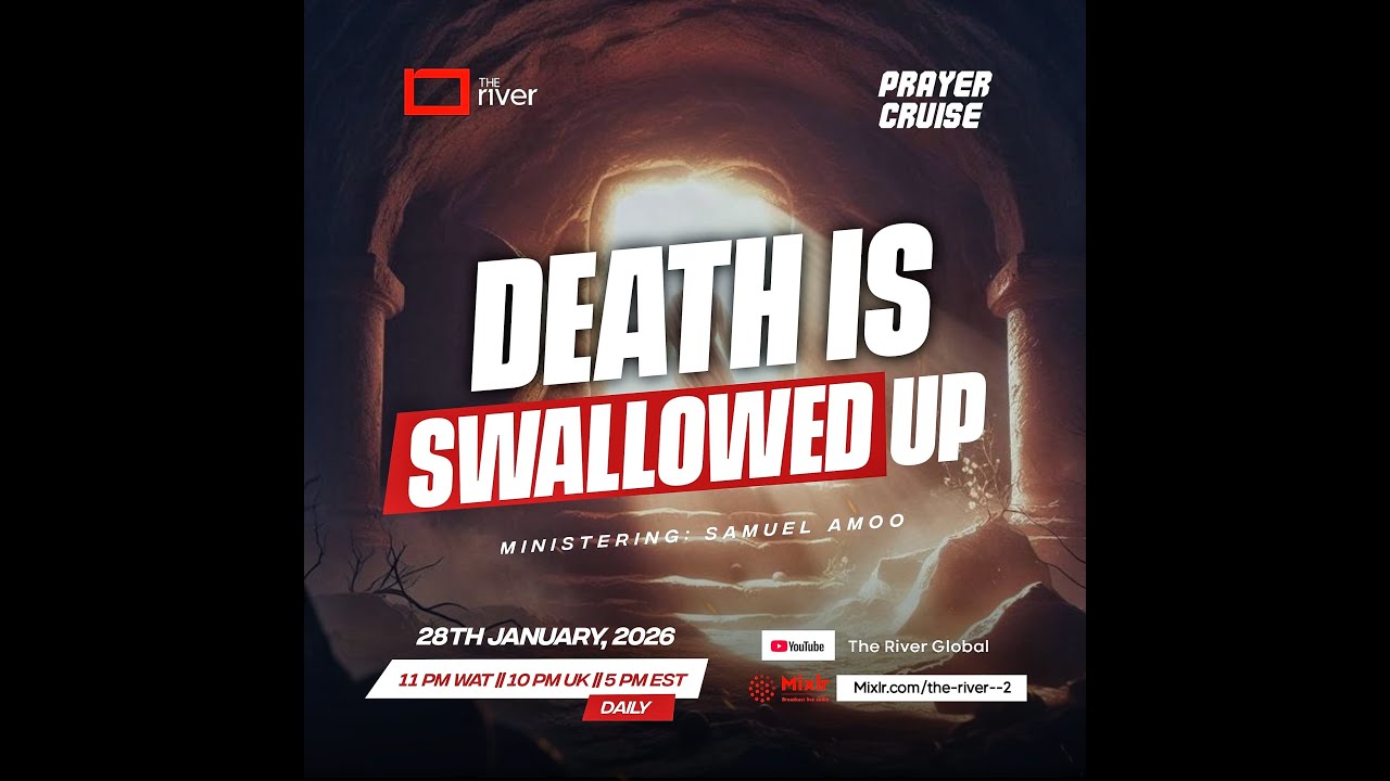 PRAYER CRUISE DAY 27: BY THE ANOINTING