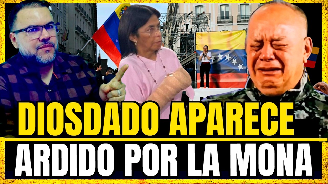 🔴 LLORANTINA ZURDA! DIOSDADO APARECE ARDIDO POR LA MONA EN MADRID ESPAÑA
