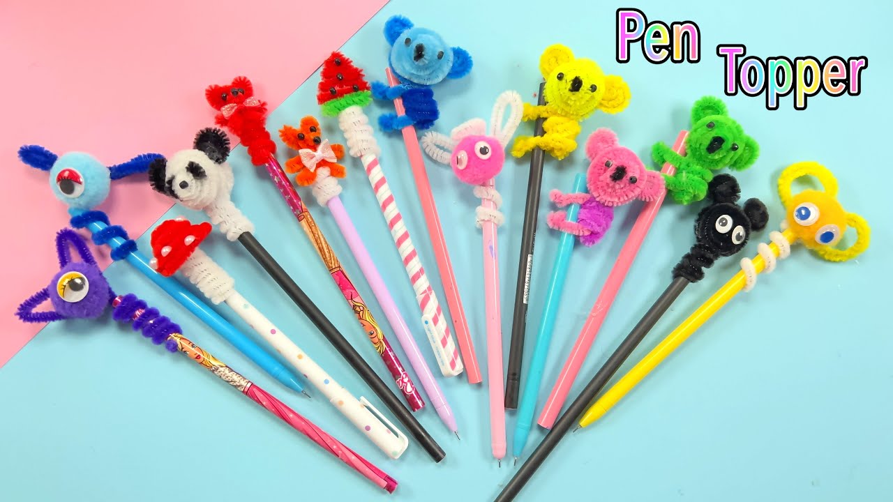 10 Diy Pen Topper Ideas – Easy and Cute Craft for School