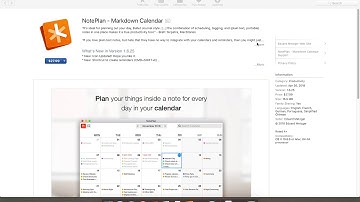 NotePlan- Markdown Calendar (Review)
