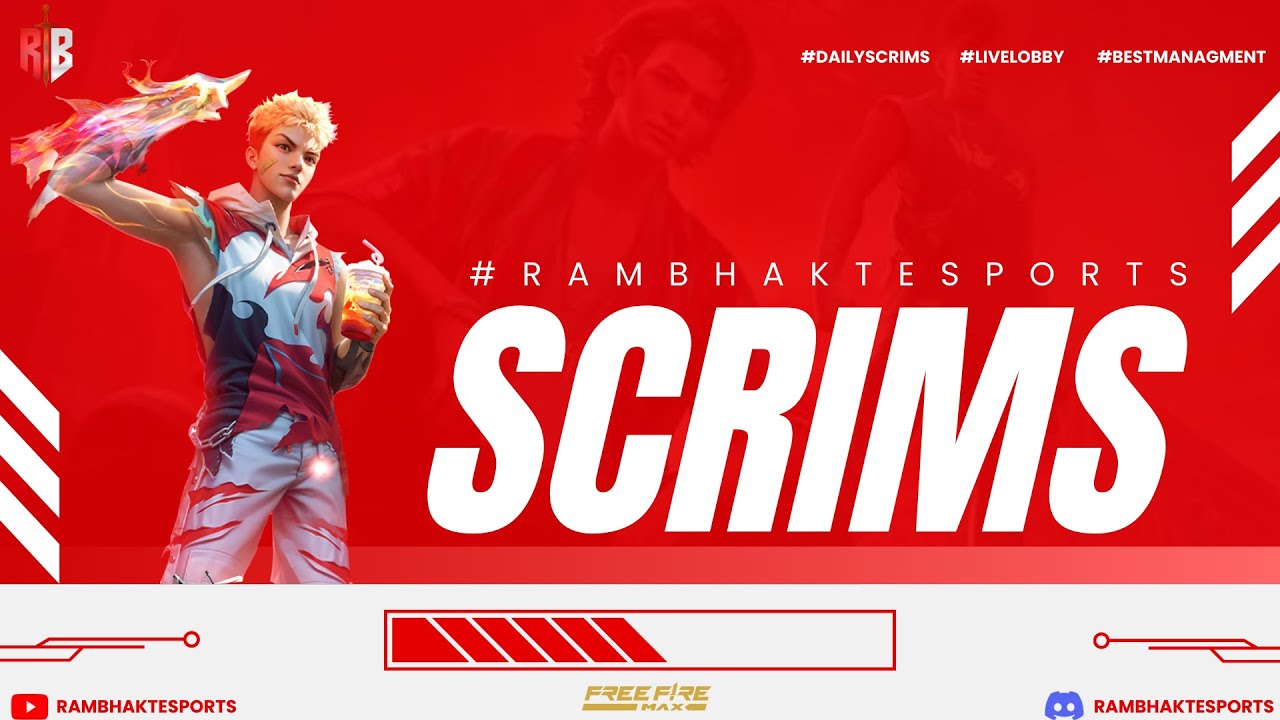 RB SCRIMS 9 PM LOBBY  || #freefire #frefirelive #fflive