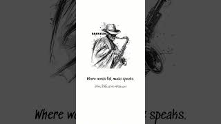 - “Where words fail, music speaks.”  #quotes #jazz #shorts #music #relaxing #rain  #illusion