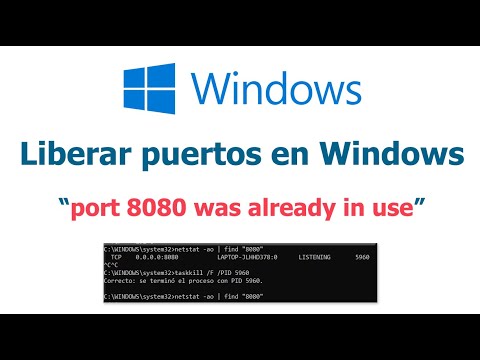 Video: ¿Cómo detengo la ejecución de un puerto en un servidor?