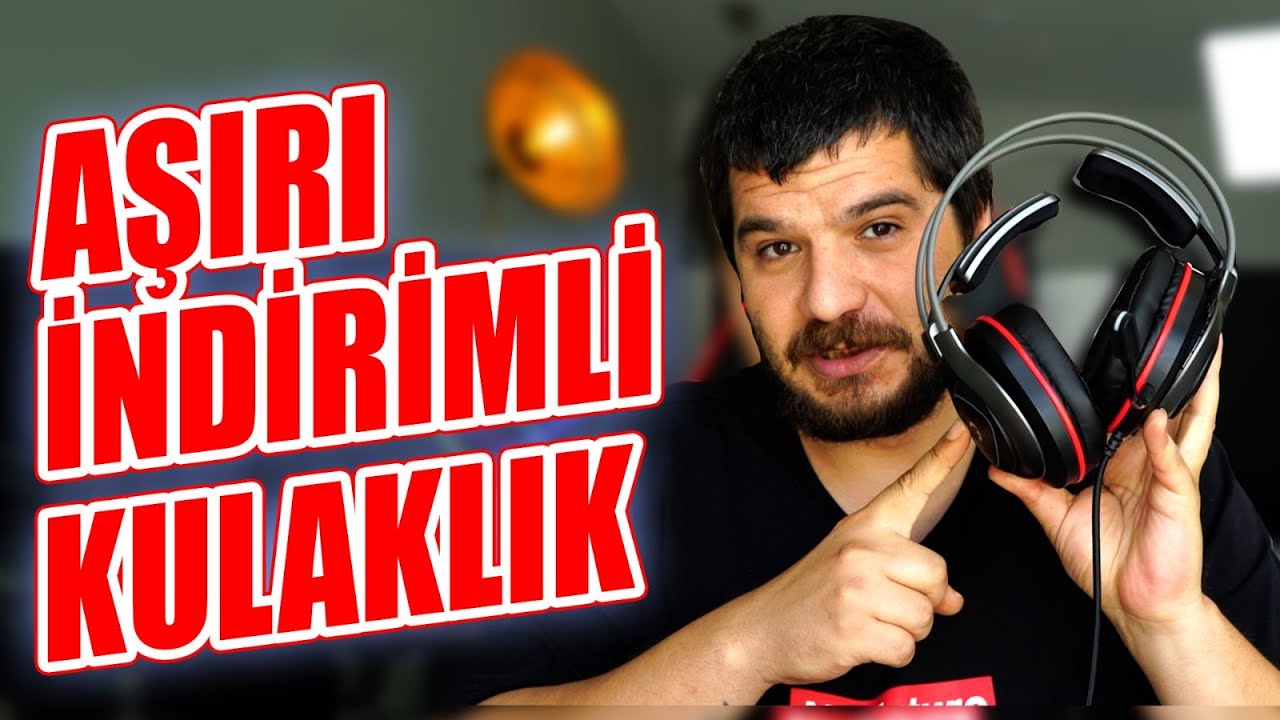 Aşırı İndirimli Oyuncu Kulaklığı İncelemesi (Kodlar Açıklama Kısmında!)
