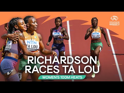 Sha'Carri Richardson cruises to 200m semi-finals | World Athletics Championships Budapest 23