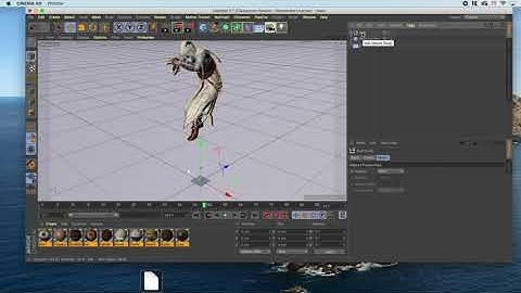 Basics of Cinema 4D (Auto Rigging a Character for Animation)