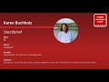 Bürgermeisterwahl 2025 - Kandidatencheck Wetter: Karen Buchholz (Freie Wähler)