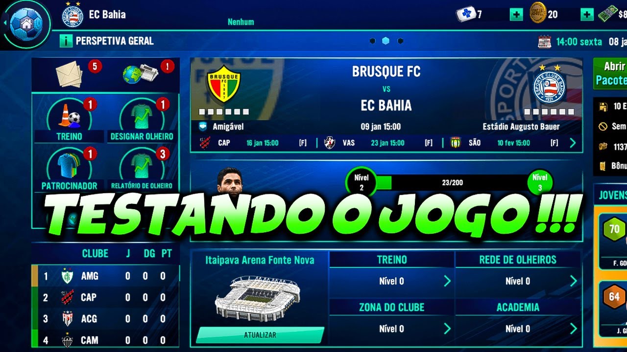 pacote de dados soccer manager 2021