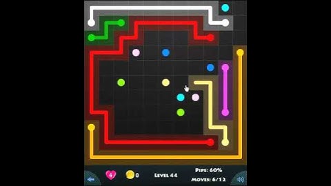 flow game facebook - jumbo pack level 44 Connect the dots
