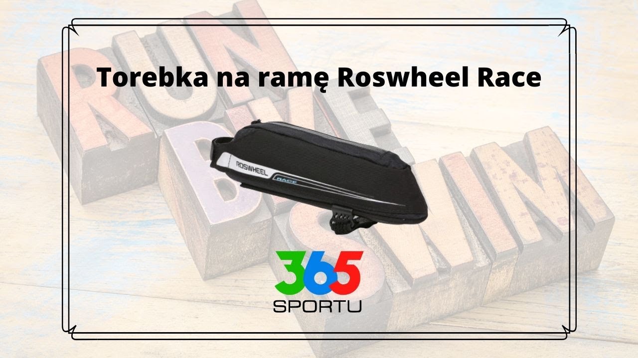 Torebka na ramę Roswheel Race - omówienie i recenzja produktu 365sportu.pl