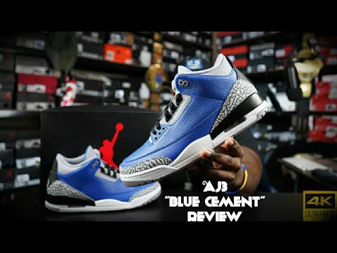 jordan retro 3 blue cement