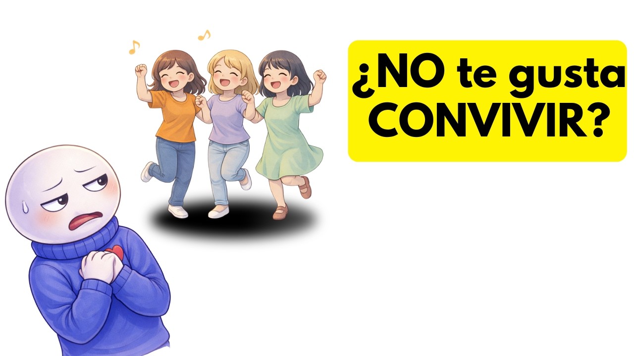 ¿Te agota CONVIVIR con las PERSONAS? (NO es DEBILIDAD)