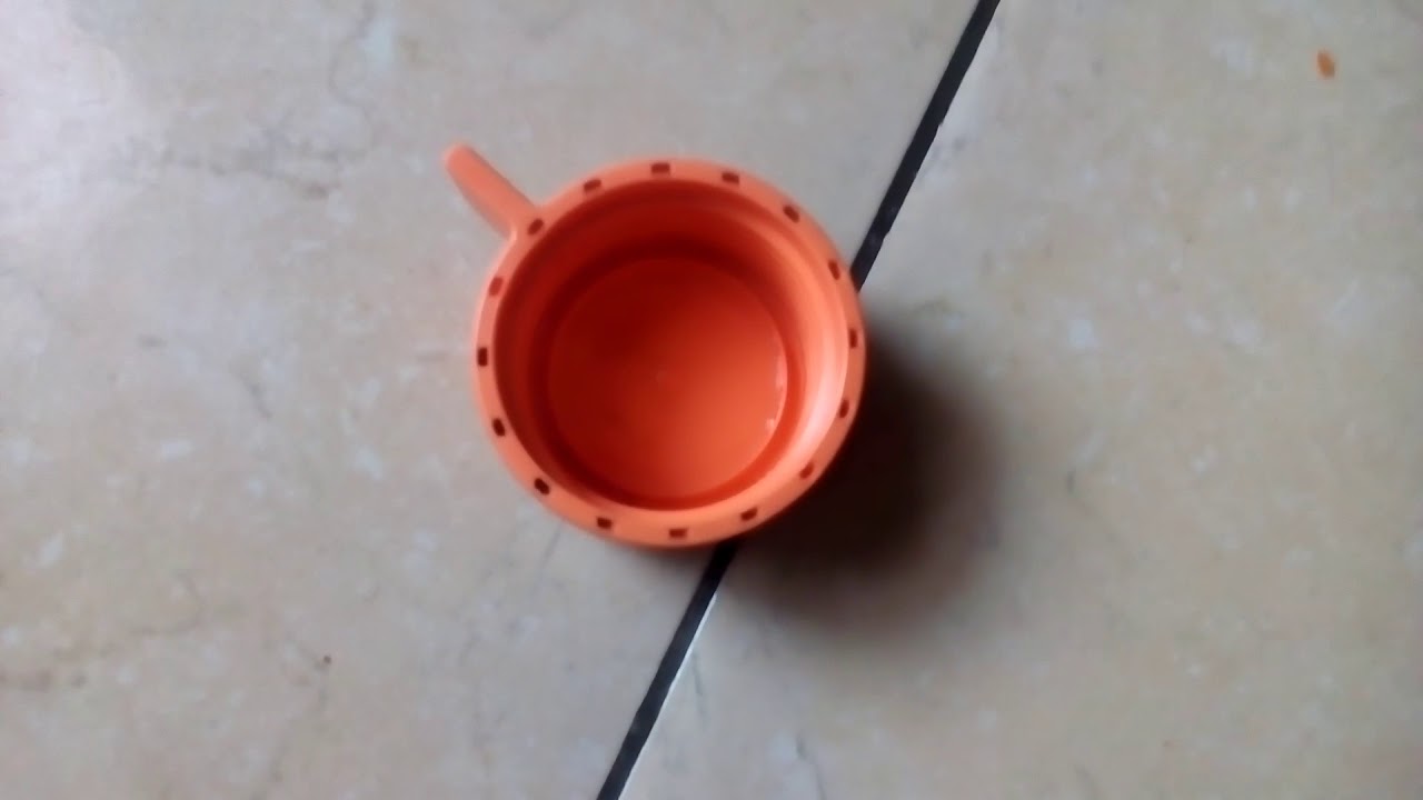 Cara membersihkan botol minum - YouTube