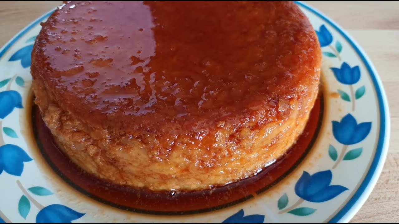 Gâteau de riz au caramel