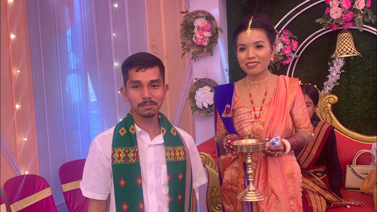 Smrita Rabha ❤️😍weeding ceremony Biya rabha  #reelschallengereelschallenge 2026