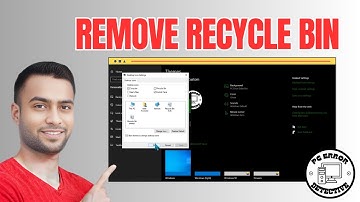How to Remove Recycle Bin from Desktop | Declutter Your Space