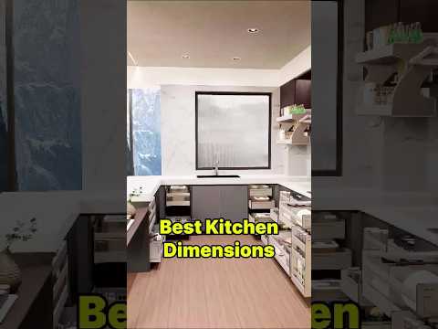 Лучшие размеры кухни #дизайнкухни #мебельназаказ #идеидлякухни #лайфхакидлякухни #умнаякухня