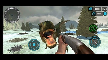 Real dino hunting zoo gun game android gameplay part-6
