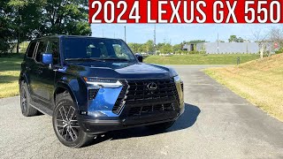 2024 Lexus GX550 Premium Plus: POV Start Up, Test Drive, Walkaround and Review