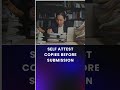 Self Attestation Guide