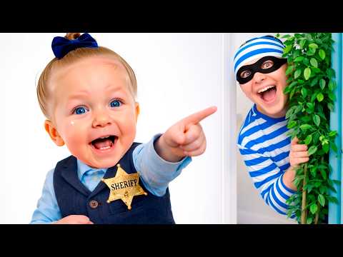 Gotcha! Eva Learns Responsibility in a Police Game