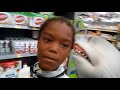 (MOST VIEWED VIDEO) SHARK PUPPET GOES TO WALMART!! Part 1 #shorts