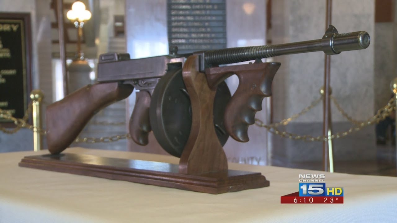 Gun stolen by Dillinger gang returned - YouTube
