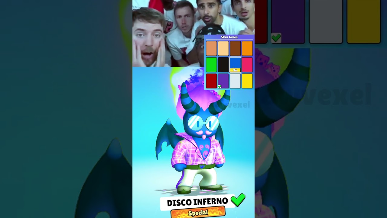 DISCO INFERNO Skin Can Change Color? 😱👹 PLEASE RATE 1/10 Wait For it... 