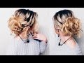 Прическа на НОВЫЙ ГОД на КОРОТКИЕ волосы до плеч!| Hairstyle for short hair