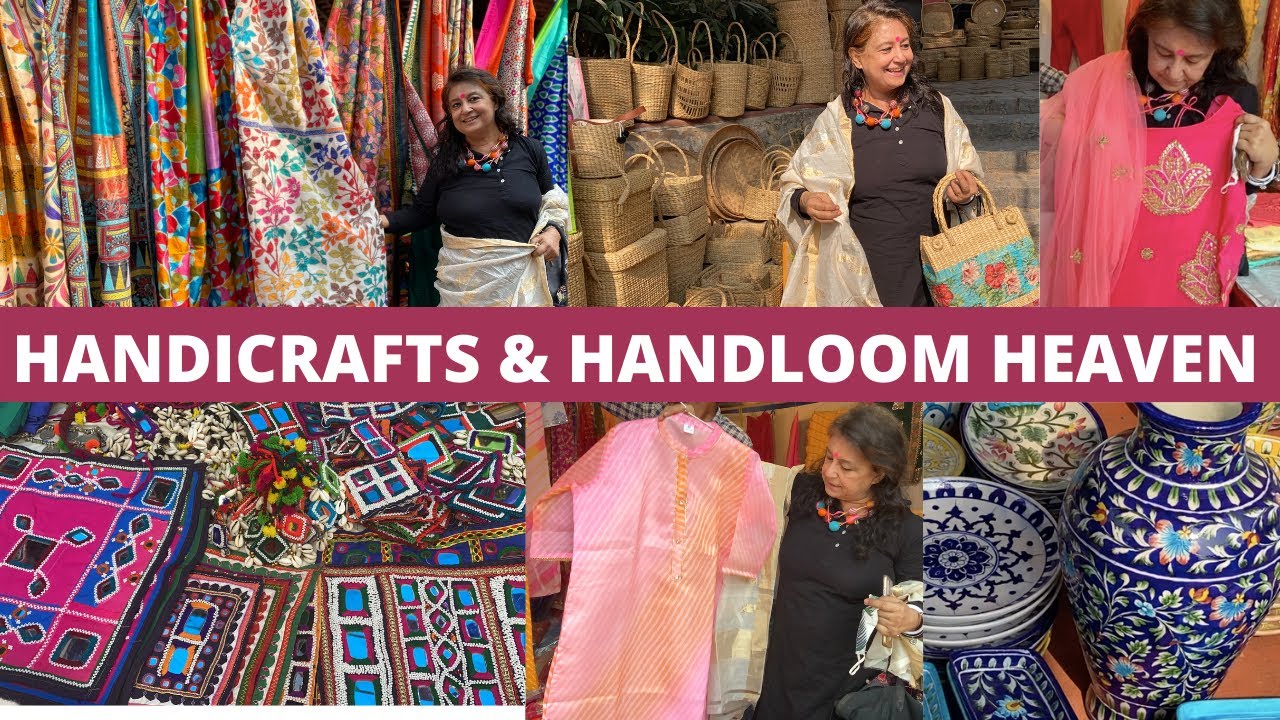 Dilli Haat Tribal Mela Sarees, Homedecor, Kurtis, Suit Sets BEST