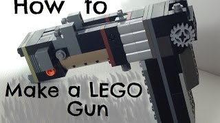 Updated: How to make a LEGO gun that shoots LEGO missiles