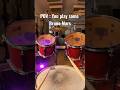 Some pop music with @brunomars !! #drums #pov #fypシ゚ #gopro #viralshort #cover #brunomars #drumkit