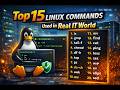 Top 15 Linux Commands Jo Har IT Engineer Use Karta Hai | Real IT World | Hindi Demo