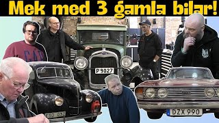 Mek-vlogg från Lars fina verkstad - A Ford - Triumpf & Ford V8 - 1 av 4 (4k)