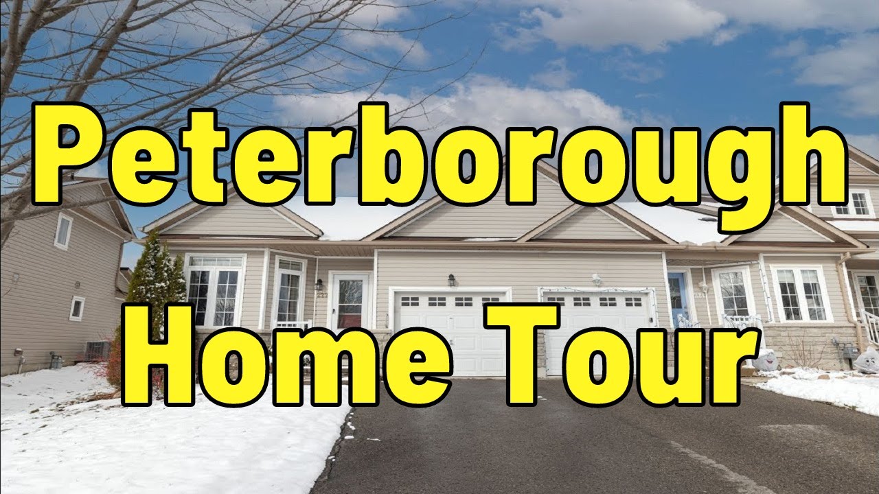 222 Evans Drive, Peterborough Open House Video Tour New Home Tour