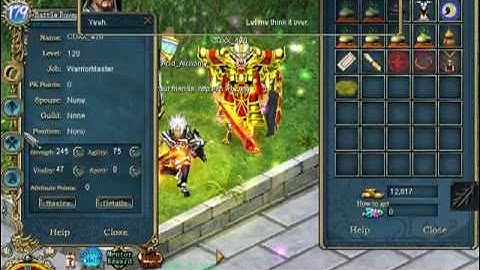 Reborning my 120 Warrior CDXX420 on Conquer Online