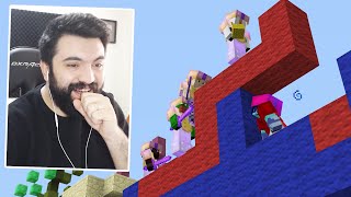 ÇARESİZLİĞİN TABLOSU! Minecraft BED WARS